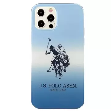 US Polo Gradient Collection iPhone 12/12 Pro 6,1" Handyhülle Blau Blau