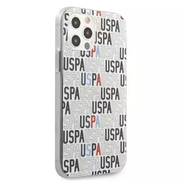 US Polo Logo Mania Collection iPhone 12/12 Pro 6,1" Handyhülle Weiss weiss