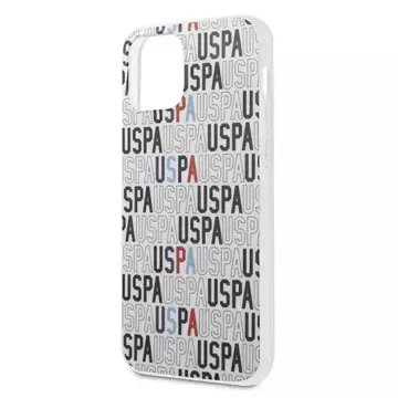 US Polo Logo Mania Collection iPhone 12/12 Pro 6,1" Handyhülle Weiss weiss