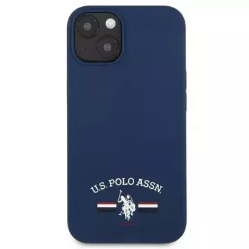 US Polo Silicone Collection iPhone 13 mini 5,4" Handyhülle Marineblau/Marineblau