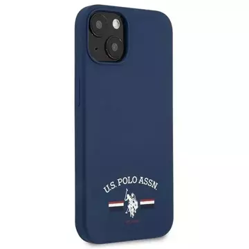 US Polo Silicone Collection iPhone 13 mini 5,4" Handyhülle Marineblau/Marineblau