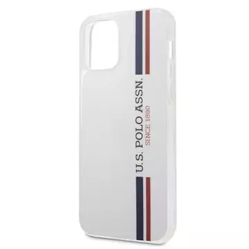 US Polo Tricolor Collection iPhone 12 mini 5,4" Handyhülle Weiss weiss