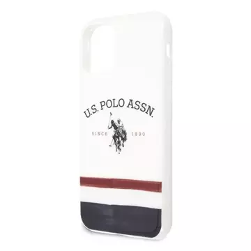 US Polo Tricolor Pattern Collection iPhone 11 Pro weiß/weiße Handyhülle