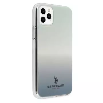 US Polo USHCN65TRDGLB Handyhülle für Apple iPhone 11 Pro Max blau/blau Farbverlaufsmuster-Kollektion