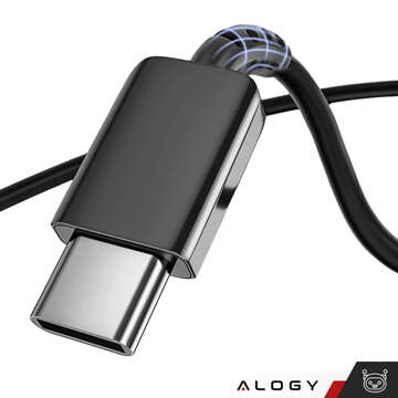 USB-C Typ C PD Premium Wandladegerät schnelles 25W 3A Typ-C Kabel 1M Alogy schwarz