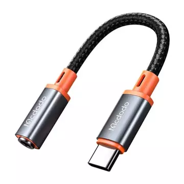 USB-C auf AUX Miniklinke 3,5 mm Audioadapter Mcdodo CA-7561, DAC, 0,11 m (schwarz)