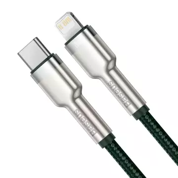 USB-C-zu-Lightning-Kabel Baseus Cafule, PD, 20 W, 1 m (grün)