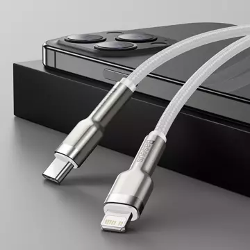 USB-C-zu-Lightning-Kabel Baseus Cafule, PD, 20 W, 2 m (weiß)