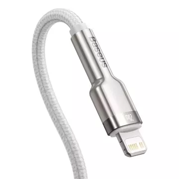 USB-C-zu-Lightning-Kabel Baseus Cafule, PD, 20 W, 2 m (weiß)