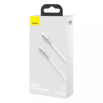 USB-C-zu-Lightning-Kabel Baseus Cafule, PD, 20 W, 2 m (weiß)