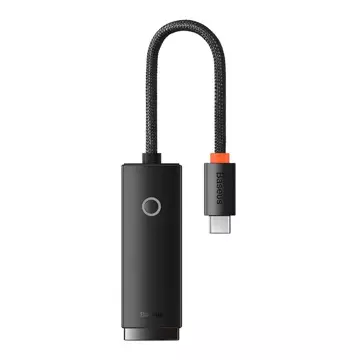 USB-C-zu-RJ45-Netzwerkadapter der Baseus Lite-Serie (schwarz)