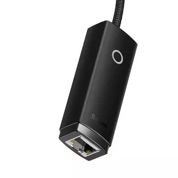 USB-C-zu-RJ45-Netzwerkadapter der Baseus Lite-Serie (schwarz)