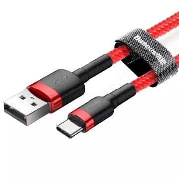 USB zu USB-C Kabel Baseus Cafule 3A 0,5m (rot)