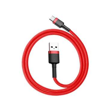 USB zu USB-C Kabel Baseus Cafule 3A 1m (rot)