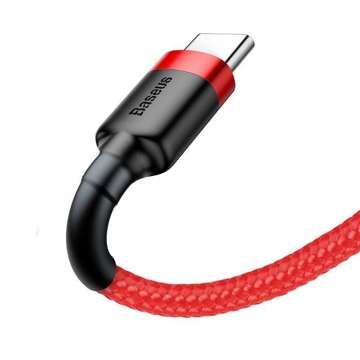 USB zu USB-C Kabel Baseus Cafule 3A 1m (rot)