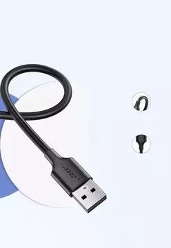 Ugreen Kabel USB - Micro USB 2A 2m schwarz (60138)