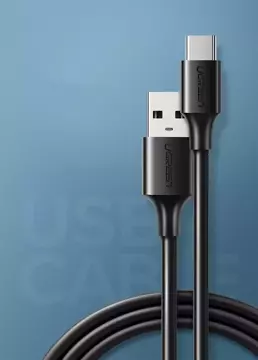 Ugreen Kabel USB - USB Type C 480 Mbps 3 A 1,5 m schwarz (US287 60117)