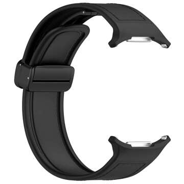 Uhrenarmband Smartwatch-Band für Samsung Galaxy Watch Ultra 47 mm Schwarz