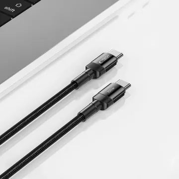 UltraBoost Evo USB-C / USB-C PD-Kabel 100 W 5 A 0,5 m Schwarz