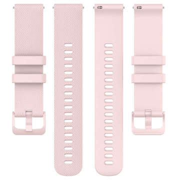 Universal Alogy Armband mit Schnalle für Smartwatch 18mm rosa