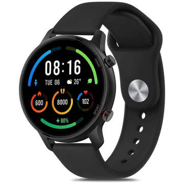 Universal Sport Alogy Strap für die 20 mm schwarze Smartwatch