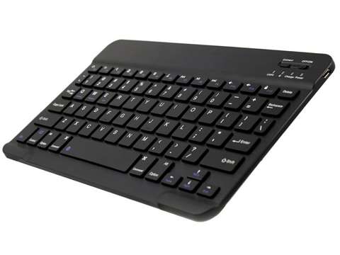 Universelle 10-Zoll-Bluetooth-Tastatur, schlanke LED-Maus