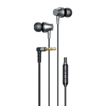 Vipfan M17 kabelgebundener In-Ear-Kopfhörer, 3,5-mm-Klinke (schwarz)