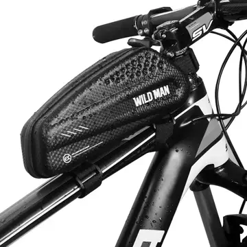 WILDMAN EX Fahrrad Rahmenkoffer/Gepäckträger Fahrradhalter schwarz/schwarz