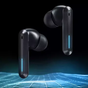 WK Design Kabellose Bluetooth-Kopfhörer TWS Wasserdicht IPX4 Grau (ET-V9 Grau)