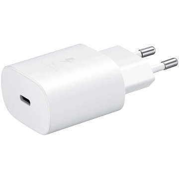 Wandladegerät 3,6 A, 25 W, schnelle Stromversorgung, PD, USB-C, Typ C, einzelnes weißes USB-C-Kabel