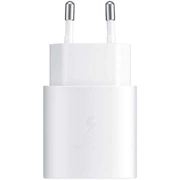 Wandladegerät 3,6 A, 25 W, schnelle Stromversorgung, PD, USB-C, Typ C, einzelnes weißes USB-C-Kabel