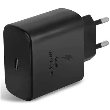 Wandladegerät 3.6A 25W Fast Power Delivery PD USB-C Type-C Single Schwarz