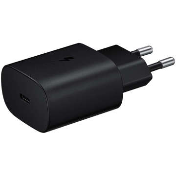 Wandladegerät 3.6A 25W Fast Power Delivery PD USB-C Type-C Single Schwarz