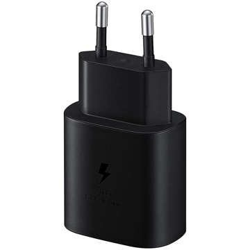 Wandladegerät 3.6A 25W Fast Power Delivery PD USB-C Type-C Single Schwarz