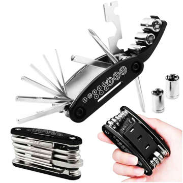 Werkzeuge Multitool-Schlüssel zum Wechseln von Alogy-Reifen an einem Roller / Fahrrad