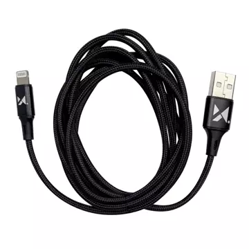 Wozinsky Kabel USB-Kabel - Lightning 2.4A 1m schwarz (WUC-L1B)