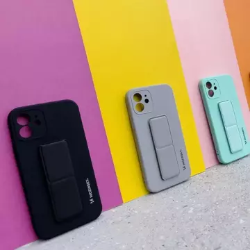 Wozinsky Kickstand Case Silikonhülle für iPhone 13 Pro gelb