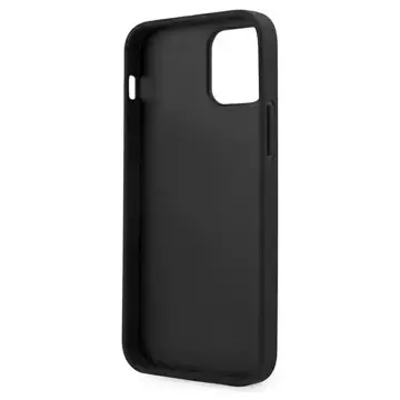 iPhone 12/12 Pro 6,1"-Handyhülle aus der US Polo-Stickerei-Kollektion Schwarz Schwarz