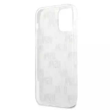 iPhone 12 mini 5,4"-Handyhülle aus der US Polo Logo Mania Collection Weiss weiss