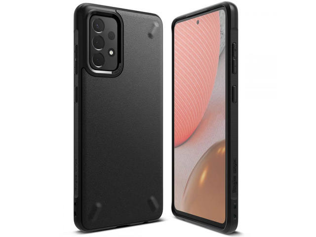 Etui ochronne Ringke Onyx für Samsung Galaxy A72 4G/5G Schwarz