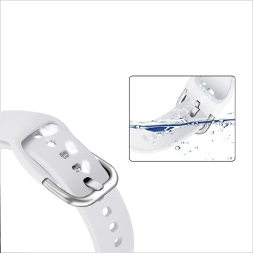 Silikonband TYS Armband für Smartwatch Uhr universal 22mm türkis