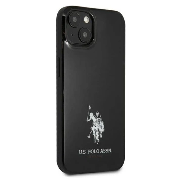 US Polo Hardcase Horses Logo Handyhülle iPhone 13 mini 5,4" Schwarz Schwarz