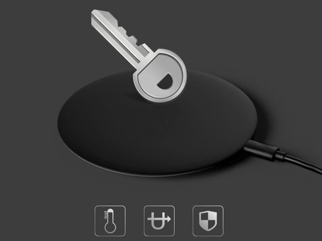 Ładowarka indukcyjna USAMS 10W US-CD24 iPhone 8 X MFI czarna