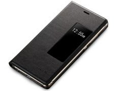 Etui Flip S-View Cover für Huawei p9 Czarne