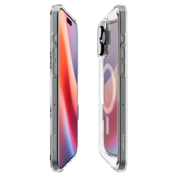 Etui Spigen Ultra Hybrid „T“ Mag Magsafe iPhone 16 Pro Max Weiß