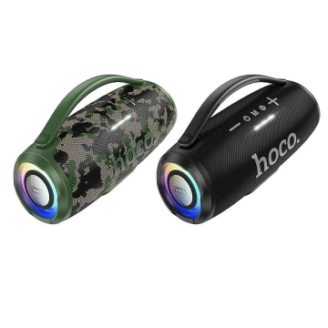 Hoco HA4 Mini Głośnik Bezprzewodowy Bluetooth RGB 2x15W
