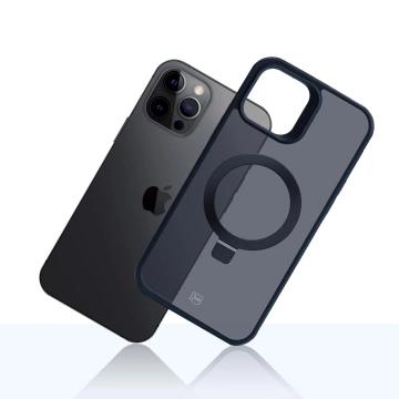 Etui für Apple iPhone 12 Pro Max - 3mk Smoke Case Mag