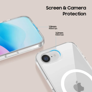 Etui für iPhone 16e Tech-Protect FlexAir Hybrid MagSafe Clear