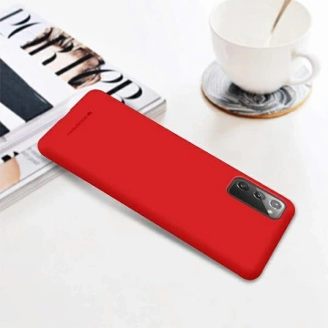 Mercury Soft Phone Case für iPhone 14 Pro Max rot/rot