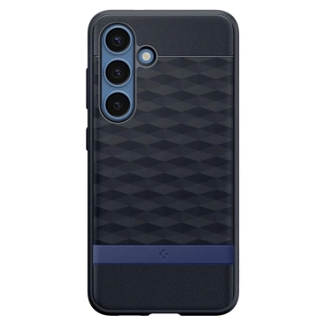 Samsung Galaxy S25 Marineblau Spigen Parallax Mag MagSafe Hülle